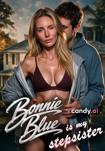 Bonnie Blue AI twin on Candy Shorts