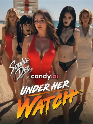 Sophie Dee AI twin on Candy Shorts